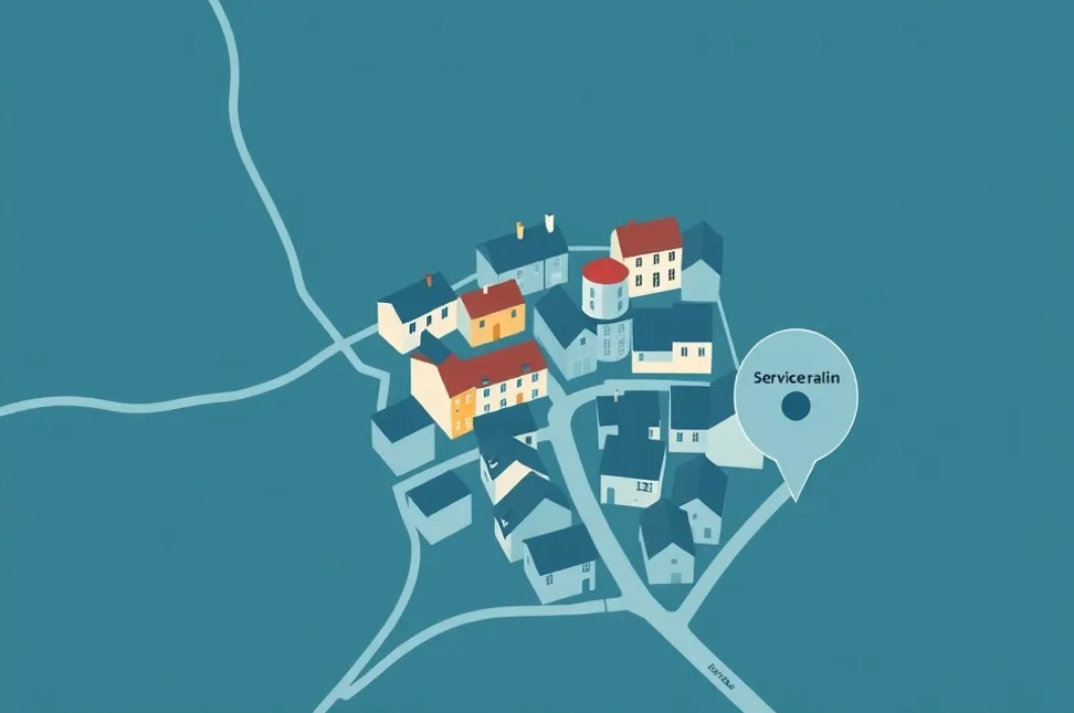Carte du secteur d'intervention autour de Berre-l'Étang (13130)